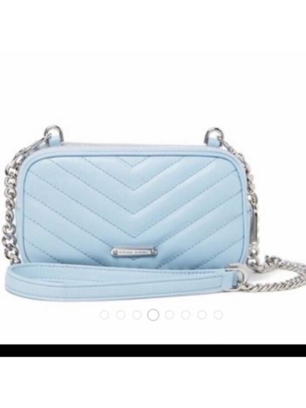 NWT Rebecca Minkoff Small blue leather crossbody